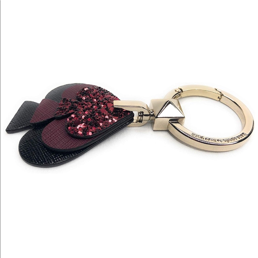 Kate Spade Black Cherry Keychain